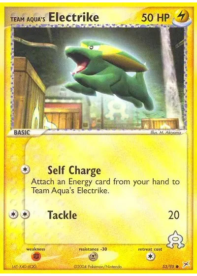 Team Aqua's Electrike