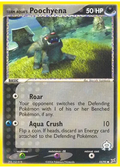Team Aqua's Poochyena