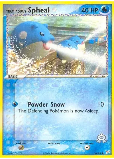 Team Aqua's Spheal