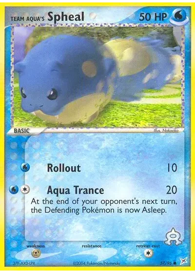 Team Aqua's Spheal
