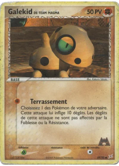 Galekid de Team Magma