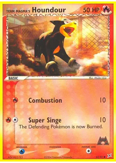 Team Magma's Houndour