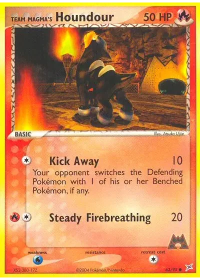 Team Magma's Houndour