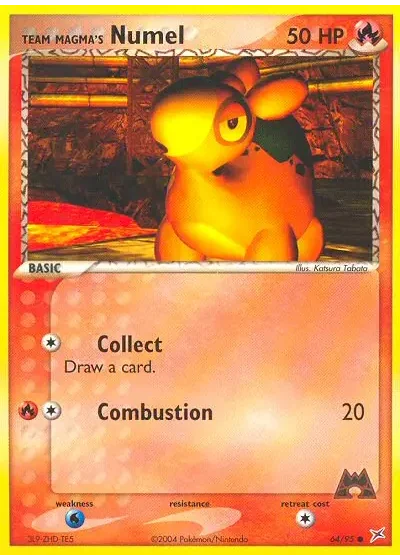 Team Magma's Numel
