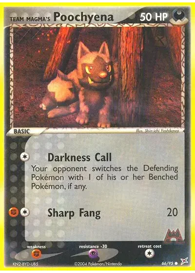 Team Magma's Poochyena