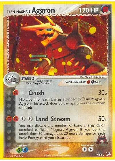 Team Magma's Aggron