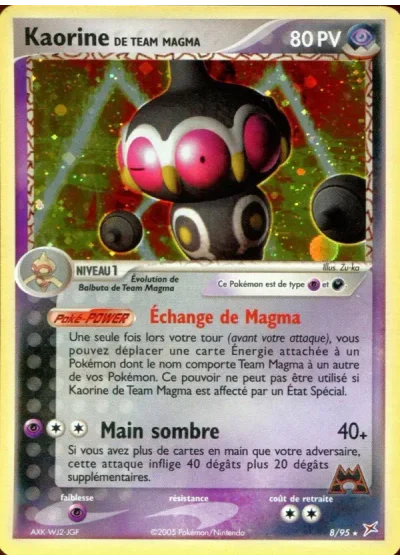 Kaorine de Team Magma