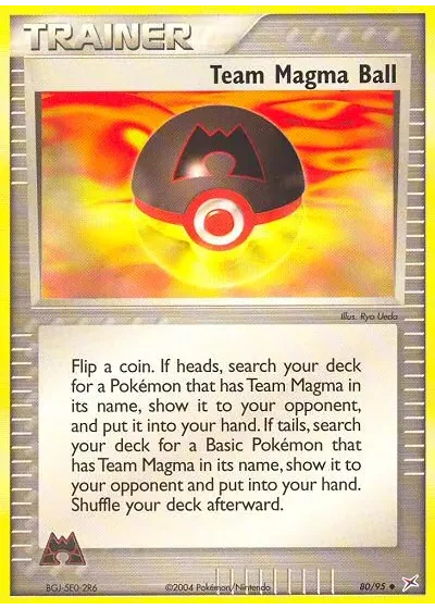 Team Magma Ball