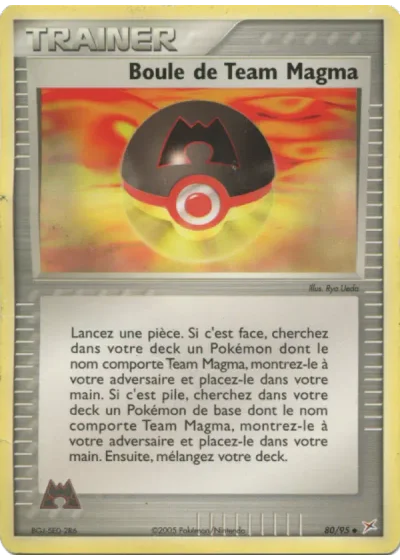 Boule de Team Magma