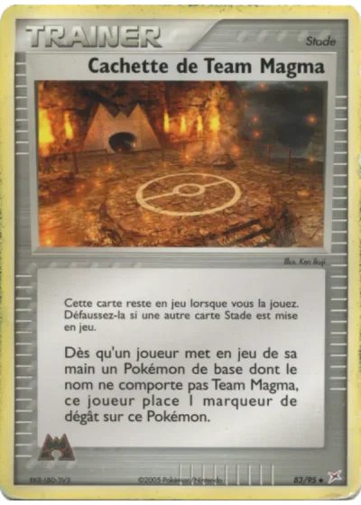 Cachette de Team Magma