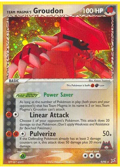 Team Magma's Groudon