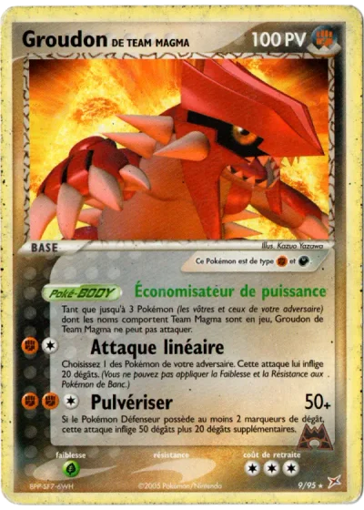 Groudon de Team Magma