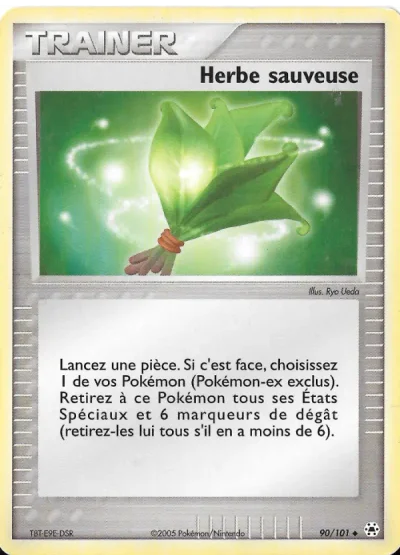 Herbe sauveuse