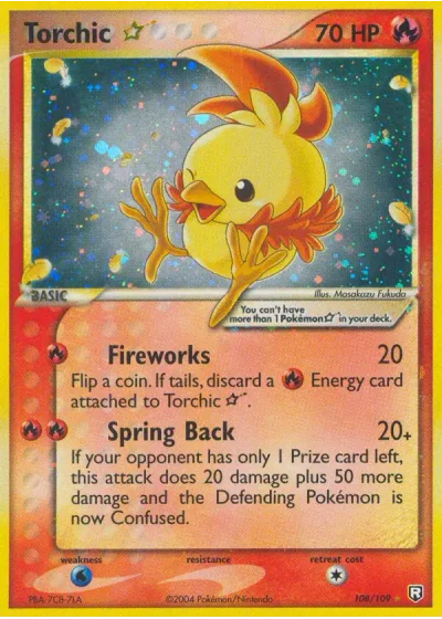Torchic Gold Star
