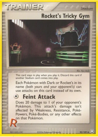 Rocket's Tricky Gym