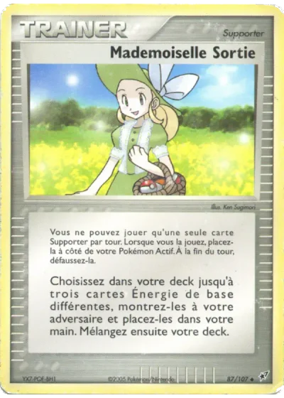 Mademoiselle Sortie