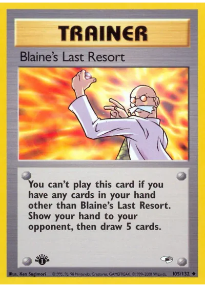 Blaine's Last Resort