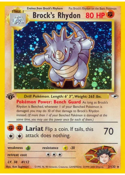 Brock's Rhydon (first edition)
