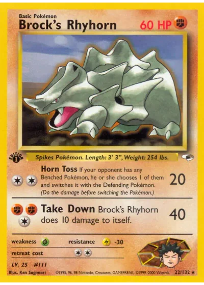 Brock's Rhyhorn