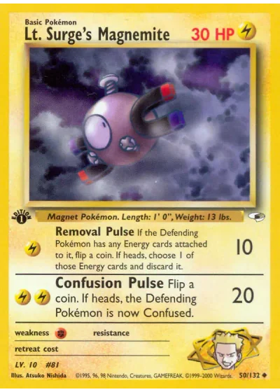 Lt. Surge's Magnemite