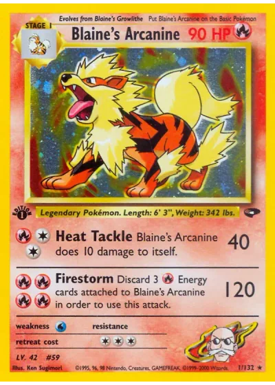 Blaine's Arcanine