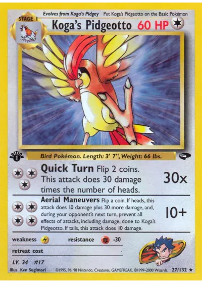 Koga's Pidgeotto