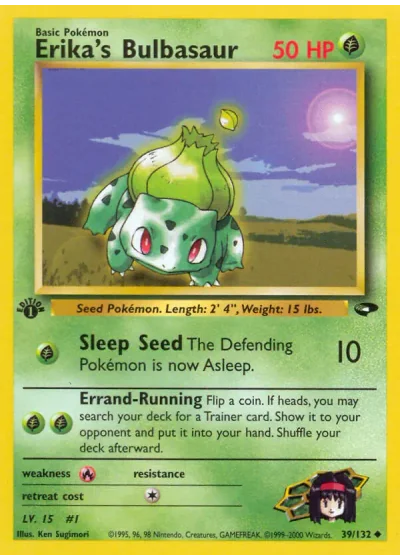 Erika's Bulbasaur