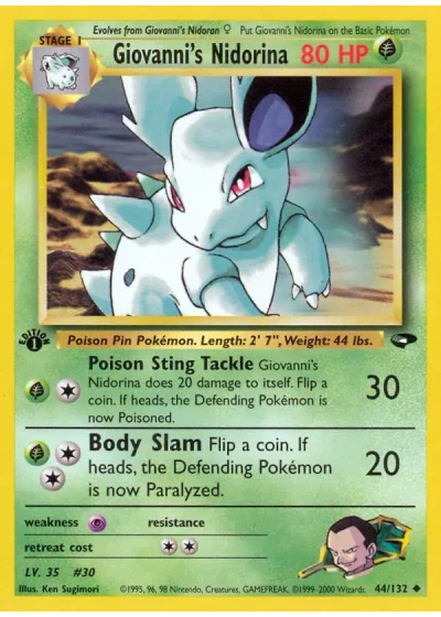Giovanni's Nidorina