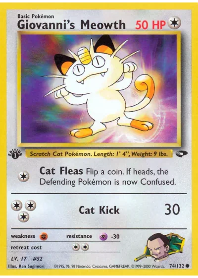 Giovanni's Meowth