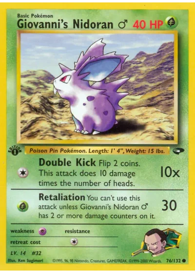 Giovanni's Nidoran♂