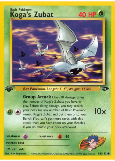 Koga's Zubat