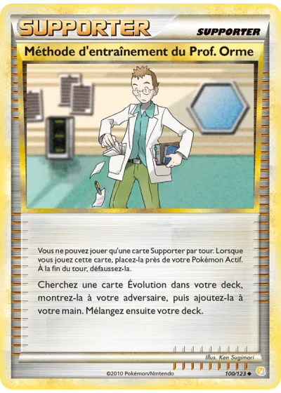 Méthode d'entraînement du Prof.Orme