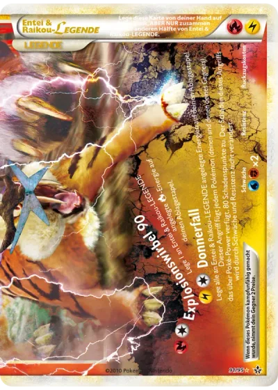 Entei & Raikou LEGENDE
