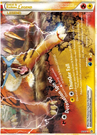 Entei & Raikou LEGEND