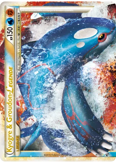 Kyogre & Groudon LEGENDE