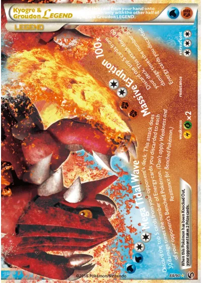 Kyogre & Groudon LEGEND