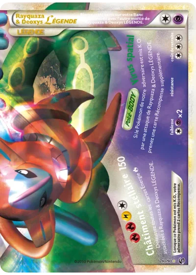 Rayquaza & Deoxys LÉGENDE