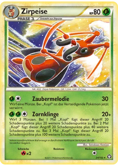 Zirpeise
