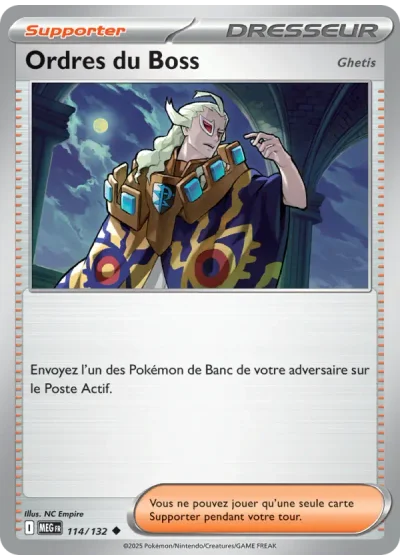 Ordres du Boss