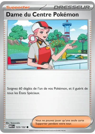 Dame du Centre Pokémon