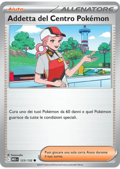 Addetta del Centro Pokémon
