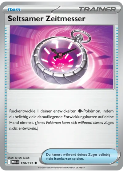 Seltsamer Zeitmesser
