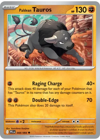Paldean Tauros