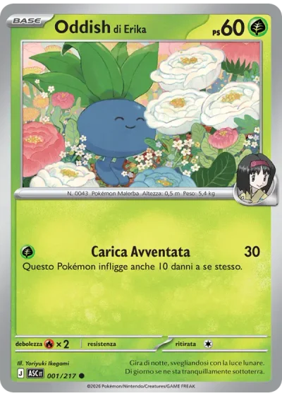 Oddish di Erika