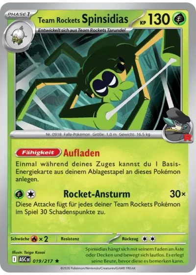 Team Rockets Spinsidias