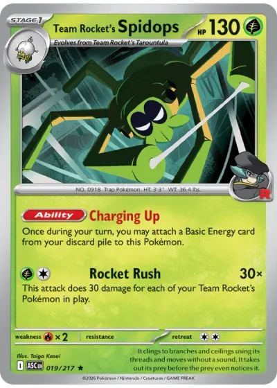 Team Rocket's Spidops