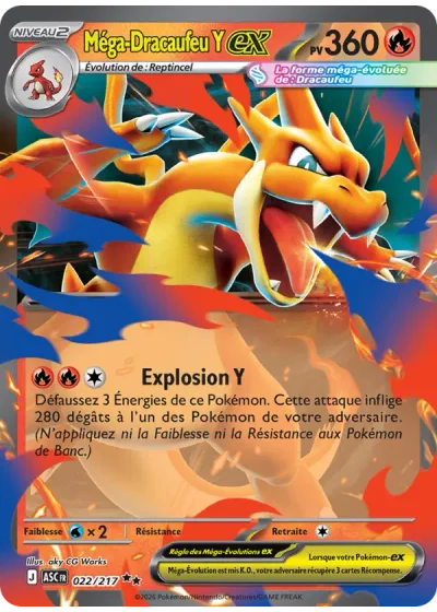 Méga-Dracaufeu Y-ex