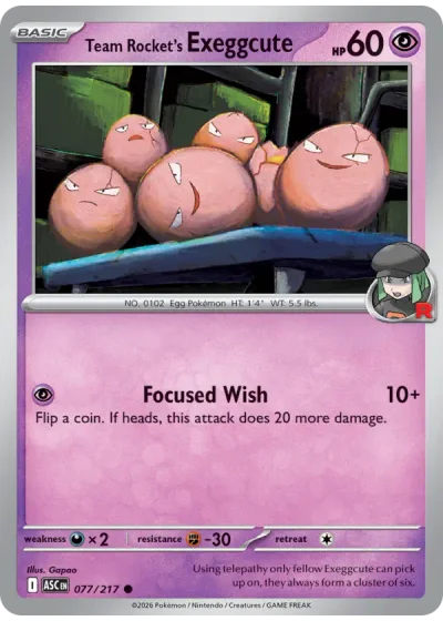 Team Rocket's Exeggcute