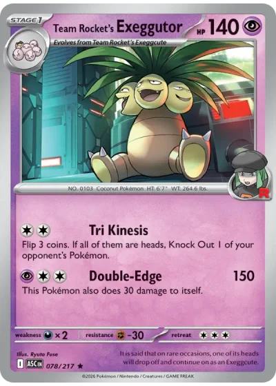 Team Rocket's Exeggutor