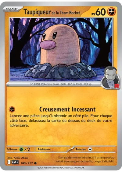 Taupiqueur de la Team Rocket